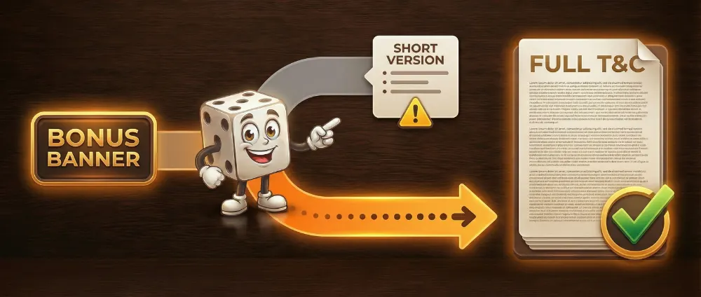 How to read casino bonus terms before depositing step-by-step checklist showing where to find terms and wagering requirements