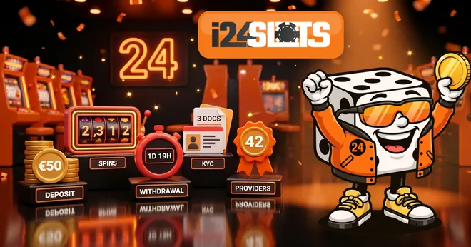 i24slots Casino welcome bonus real money test