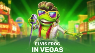 Elvis Frog in Vegas Slot