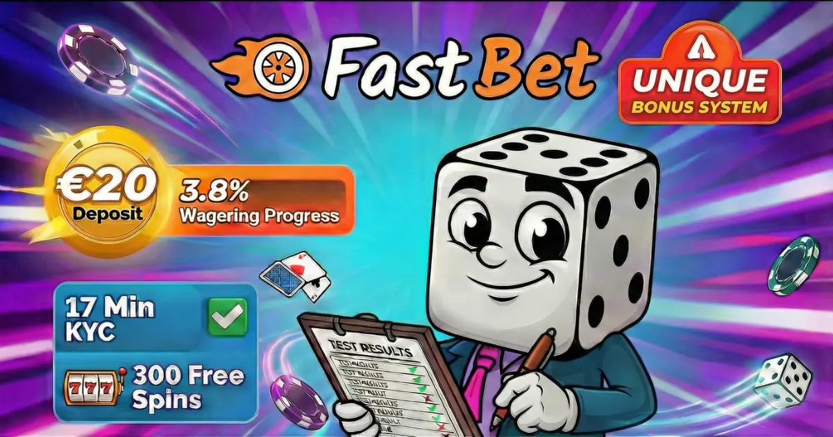 FastBet Casino Welcome Bonus Test