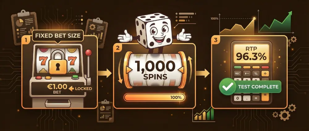 Slot machine RTP testing results collection methodology with real-world data