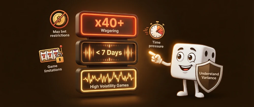 Bonus wagering RTP impact showing actual versus expected returns during short gambling sessions